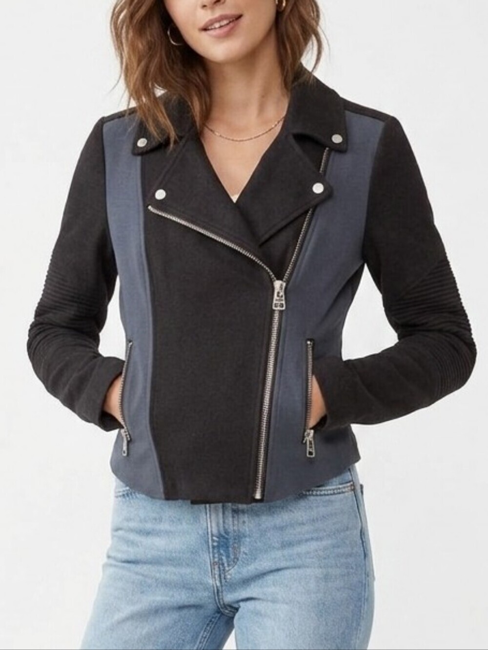 Aritzia Wilfred Montesson Moto jacket